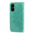 For OnePlus Nord CE3 7-petal Flowers Embossing Leather Phone Case(Green)
