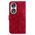For Honor 90 Lily Embossed Leather Phone Case(Red)