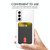 AhaStyle PT133 Adhesive Model Mobile Phone Silicone Card Case(Midnight Blue)