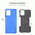For Motorola Moto E13 Tire Texture TPU + PC Phone Case with Holder(Purple)