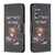 For Samsung Galaxy M34 5G Colored Drawing Pattern Leather Phone Case(Bear)