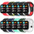 For Redmi Watch 3 Lite / Watch 3 Active Two Color Silicone Watch Band(Teal White)