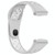 For Redmi Watch 3 Lite / Watch 3 Active Two Color Silicone Watch Band(Grey White)