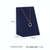 10x7.5x14cm Vertical Necklace Holder Jewelry Display Props Blue Microfiber Window Necklace Earring Ring Stand 10x7.5x14cm Vertical Necklace Holder Jewelry Display Props Blue Microfiber Window Necklace Earring Ring Stand