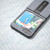 For Samsung Galaxy Z Flip5 Diamond Series Black Edge Phone Case with Holder(Black)
