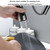 Kitchen Pull-out Universal Telescopic Hot & Cold Water Faucet, Specification: Copper Digital Display Black