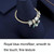 13.5x12.5x25cm Arched Diorama Necklace Holder Jewelry Display Props Blue Microfiber Window Necklace Earring Ring Stand 13.5x12.5x25cm Arched Diorama Necklace Holder Jewelry Display Props Blue Microfiber Window Necklace Earring Ring Stand