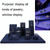 13.5x12.5x25cm Arched Diorama Necklace Holder Jewelry Display Props Blue Microfiber Window Necklace Earring Ring Stand 13.5x12.5x25cm Arched Diorama Necklace Holder Jewelry Display Props Blue Microfiber Window Necklace Earring Ring Stand