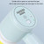 Multifunctional Handheld Wireless Folding Electric Cleaning Brush(Athens White)