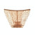 3pcs Hollow Thin Strap Sexy Lace Underwear Low-Waisted Seamless Triangle Pants(Skin-color)