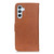 For Samsung Galaxy M34 5G KHAZNEH Cowhide Texture Horizontal Flip Leather Phone Case(Brown)