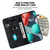 For Samsung Galaxy A33 5G 7-shaped Embossed Leather Phone Case(Black)