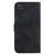 For Samsung Galaxy A51 7-shaped Embossed Leather Phone Case(Black)