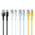 WK WDC-09a 6A USB to USB-C/Type-C Silicone Data Cable, Length: 1.2m(Yellow)