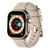 For Apple Watch 6 44mm Double Ring Silicone Watch Band(Starlight)