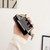 For Samsung Galaxy Z Flip5 Solid Color Litchi Leather Texture Protective Phone Case with Ring(Blue)
