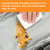Flannel Toast Bag Double Layer Insulation Lunch Storage Bag Shoulder Bag(Purple) Flannel Toast Bag Double Layer Insulation Lunch Storage Bag Shoulder Bag(Purple)