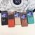 For Samsung Galaxy Z Flip5 Solid Color Litchi Leather Texture Protective Phone Case with Ring(Red)