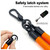 10mm Thick Rope Mobile Phone Lanyard Spacer Adjustable Anti Theft Phone Strap(NO.5 Green and Blue)