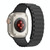 For Apple Watch 6 40mm Magnetic Loop Silicone Watch Band(Black)