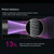 1600W Negative Ion Hair Dryer With  3 Speed Adjustment,CN Plug Standard Edition(Gray)