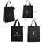 Vertical Version Thick Waterproof Insulation Bag Oxford Cloth Lunch Bag Tote Bag(Cactus)