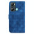For Infinix Hot 20i Double 8-shaped Embossed Leather Phone Case(Blue)