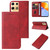For Infinix Note 30 Pro Magnetic Closure Leather Phone Case(Red)