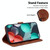 For Infinix Hot 20 7-shaped Embossed Leather Phone Case(Brown)