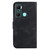For Infinix Hot 20 Play 7-shaped Embossed Leather Phone Case(Black)