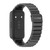 For Huawei Band 8 Mijobs Bamboo Buckle Stainless Steel Watch Band(Black)