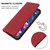 For BLU View 3 B140DL Magnetic Closure Leather Phone Case(Red)