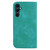 For Tecno Pova Neo 2 7-shaped Embossed Leather Phone Case(Green) For Tecno Pova Neo 2 7-shaped Embossed Leather Phone Case(Green)