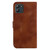 For Infinix Hot 11 2022 7-shaped Embossed Leather Phone Case(Brown)