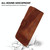 For Honor X7 7-shaped Embossed Leather Phone Case(Brown)