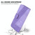 For Infinix Hot 12 Play 7-shaped Embossed Leather Phone Case(Purple)