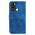 For Infinix Hot 12i 7-shaped Embossed Leather Phone Case(Blue)