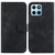 For Honor X8 5G 7-shaped Embossed Leather Phone Case(Black) For Honor X8 5G 7-shaped Embossed Leather Phone Case(Black)