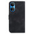 For Honor X7 7-shaped Embossed Leather Phone Case(Black)