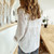 Spring And Autumn Casual Loose Long-Sleeved Breathable Linen Shirt, Size: XXL(Star Gray)
