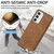 For Samsung Galaxy S23 5G Skin-Feel Electroplating TPU Shockproof Phone Case(Browm)