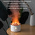 Volcanic Essential Oil Aroma Diffuser Ultrasonic Air Humidifier, Model: Full Split Remote Control(UK Plug)
