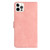 For iPhone 15 Pro Max Seven Butterflies Embossed Leather Phone Case(Pink)
