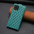 For Samsung Galaxy A22 4G Diamond Lattice Vertical Flip Leather Phone Case(Green)