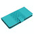 For iPhone 15 Pro Max Diamond Embossed Skin Feel Leather Phone Case(Blue)