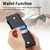 For Samsung Galaxy Z Flip5 JUNSUNMAY Lichee Pattern Leather Skin PC Folding Phone Case with Pen Slot(Orange)