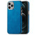 For iPhone 12 Pro Max Skin-Feel Electroplating TPU Shockproof Phone Case(Blue)