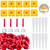 100pcs Glass Glue Nozzle Sealing Cap Leak-proof Sleeve Glass Glue Nozzle Protective Sleeve