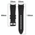 For Samsung Galaxy Watch 6 Classic Silicone Leather Black Buckle Watch Band(Midnight Blue)