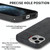 For iPhone 11 Pro Max Skin-Feel Electroplating TPU Shockproof Phone Case(Black)